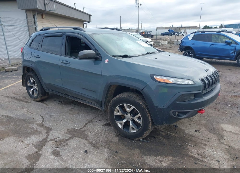 2015 JEEP CHEROKEE TRAILHAWK VIN: 1C4PJMBS0FW542688