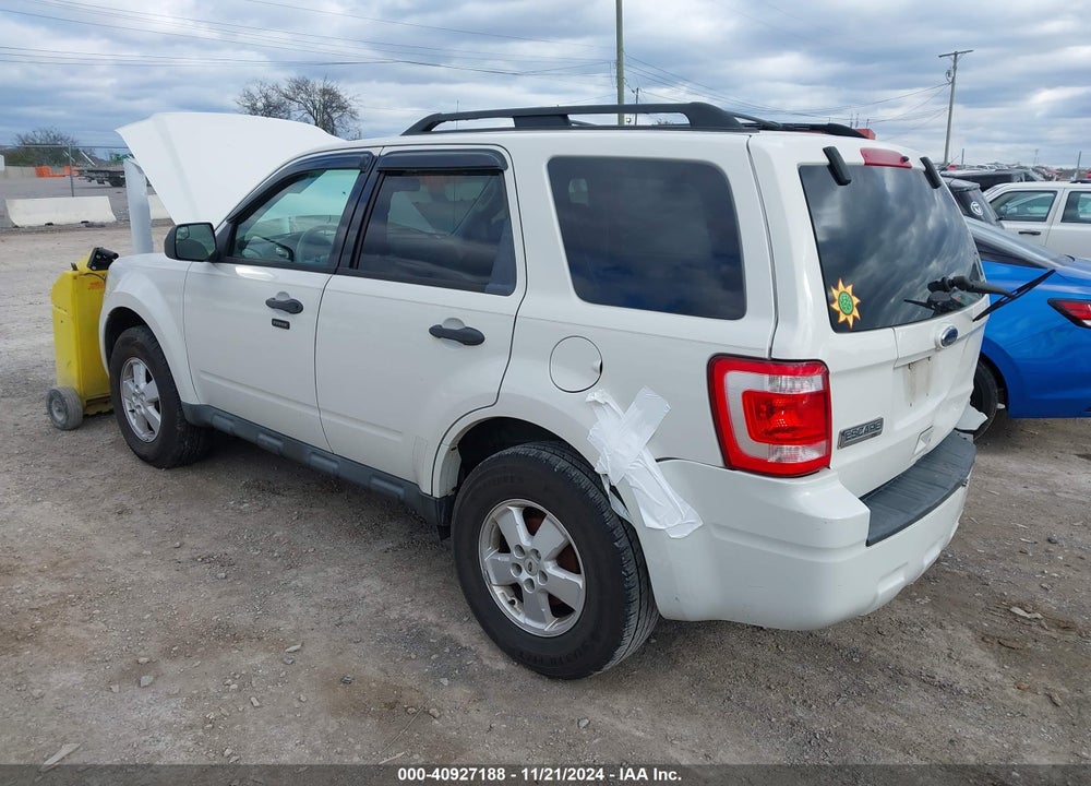 2012 FORD ESCAPE XLT VIN: 1FMCU0D73CKB87697