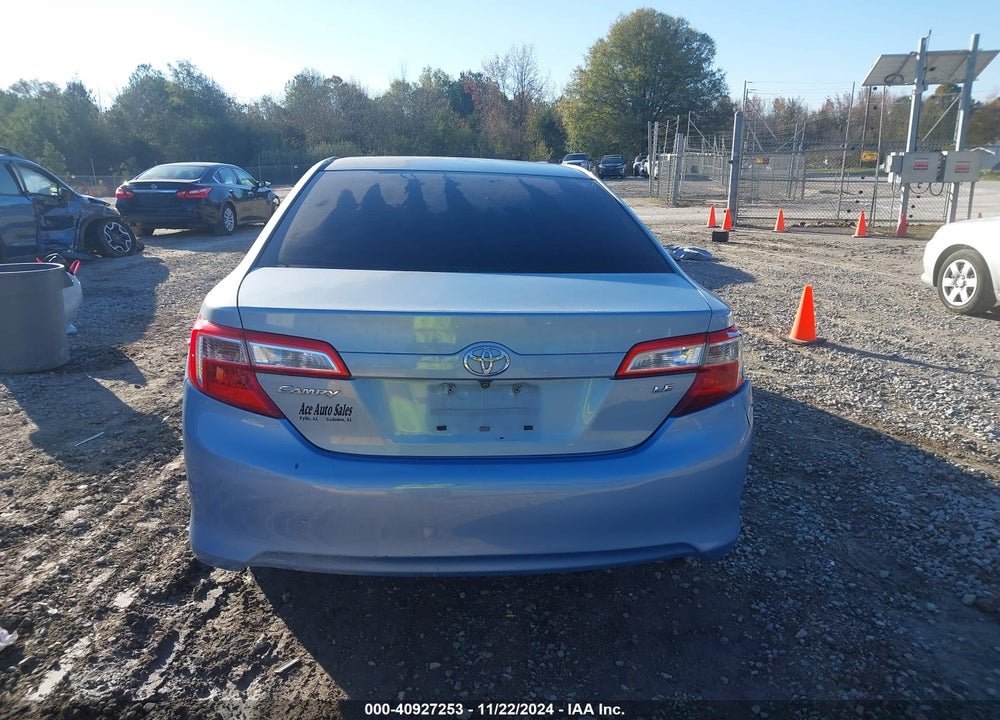 2012 TOYOTA CAMRY LE VIN: 4T1BF1FK0CU555738