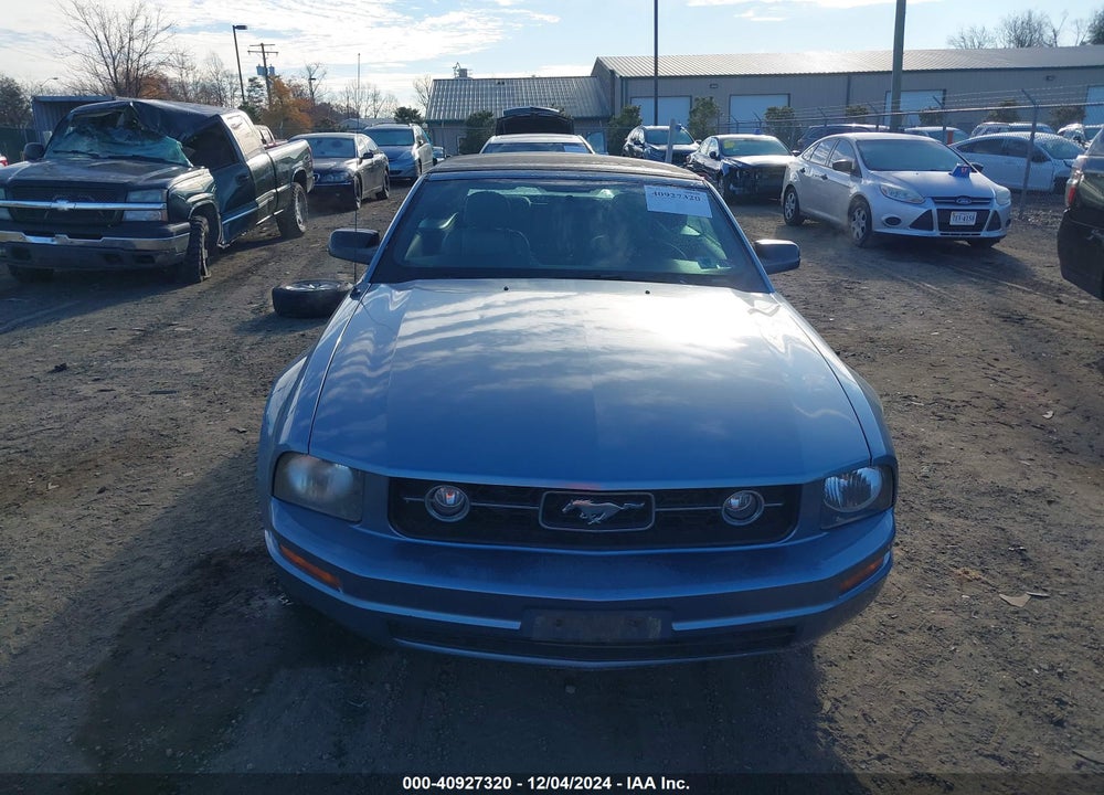 2007 FORD MUSTANG V6 DELUXE/V6 PREMIUM VIN: 1ZVFT84N275264658