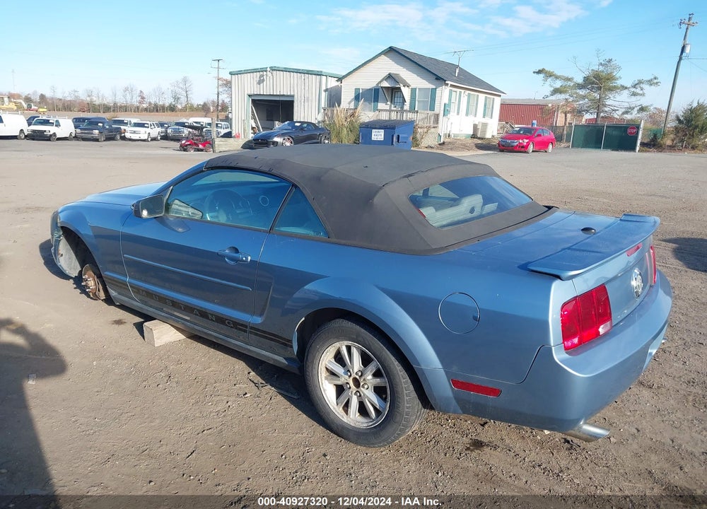 2007 FORD MUSTANG V6 DELUXE/V6 PREMIUM VIN: 1ZVFT84N275264658