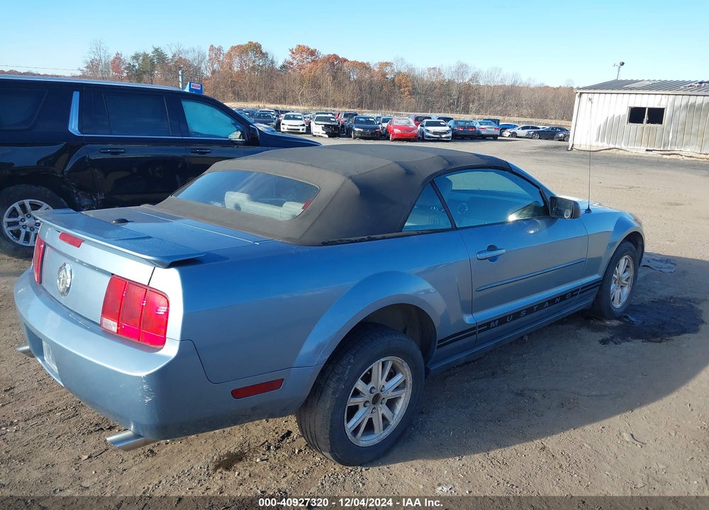 2007 FORD MUSTANG V6 DELUXE/V6 PREMIUM VIN: 1ZVFT84N275264658