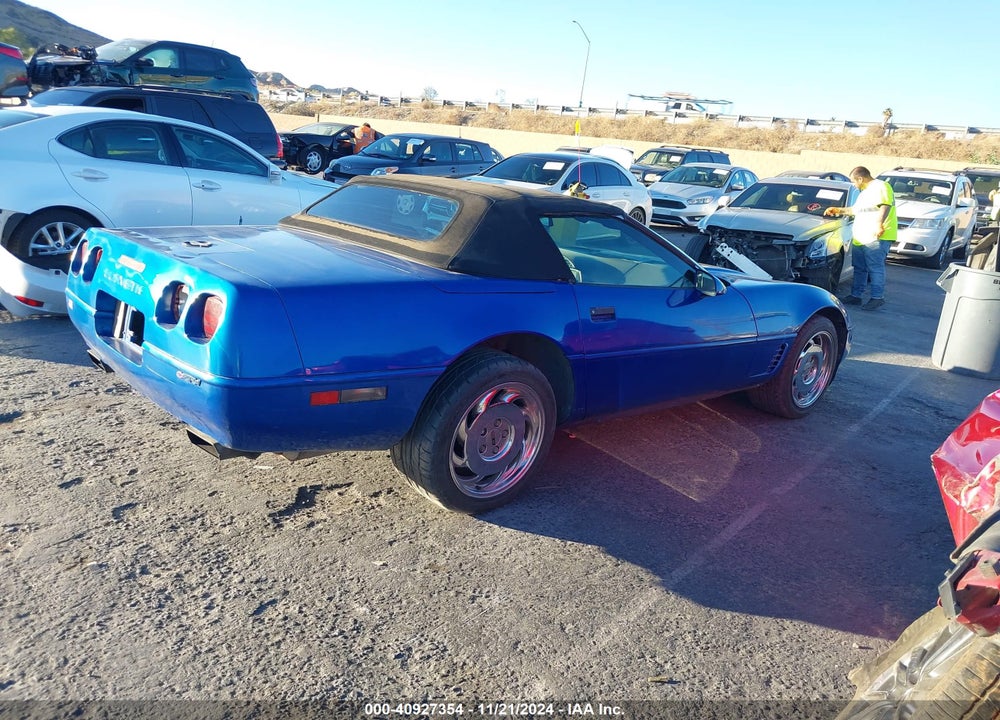 1996 CHEVROLET CORVETTE VIN: 1G1YY32P7T5118716