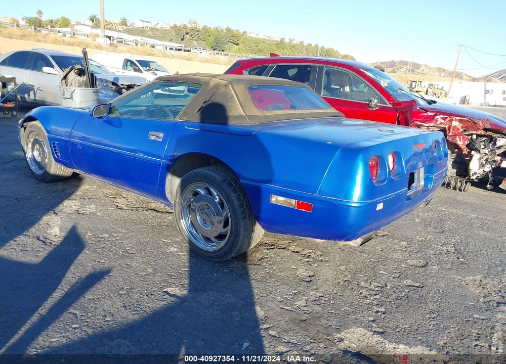 1996 CHEVROLET CORVETTE VIN: 1G1YY32P7T5118716