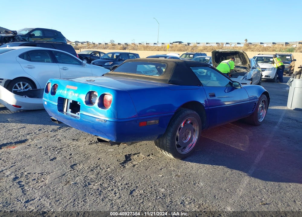 1996 CHEVROLET CORVETTE VIN: 1G1YY32P7T5118716