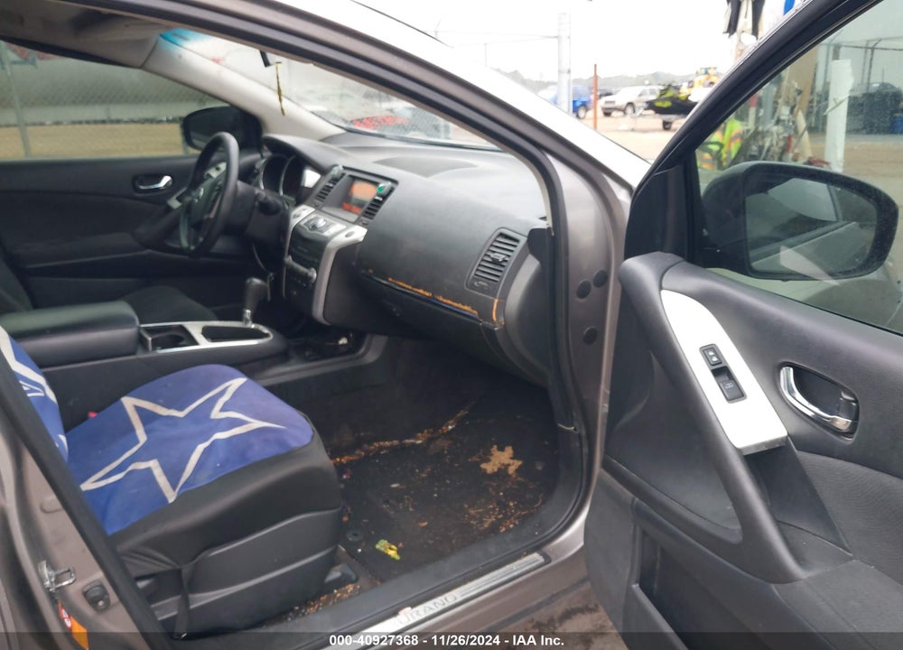 2009 NISSAN MURANO S VIN: JN8AZ18W19W115777