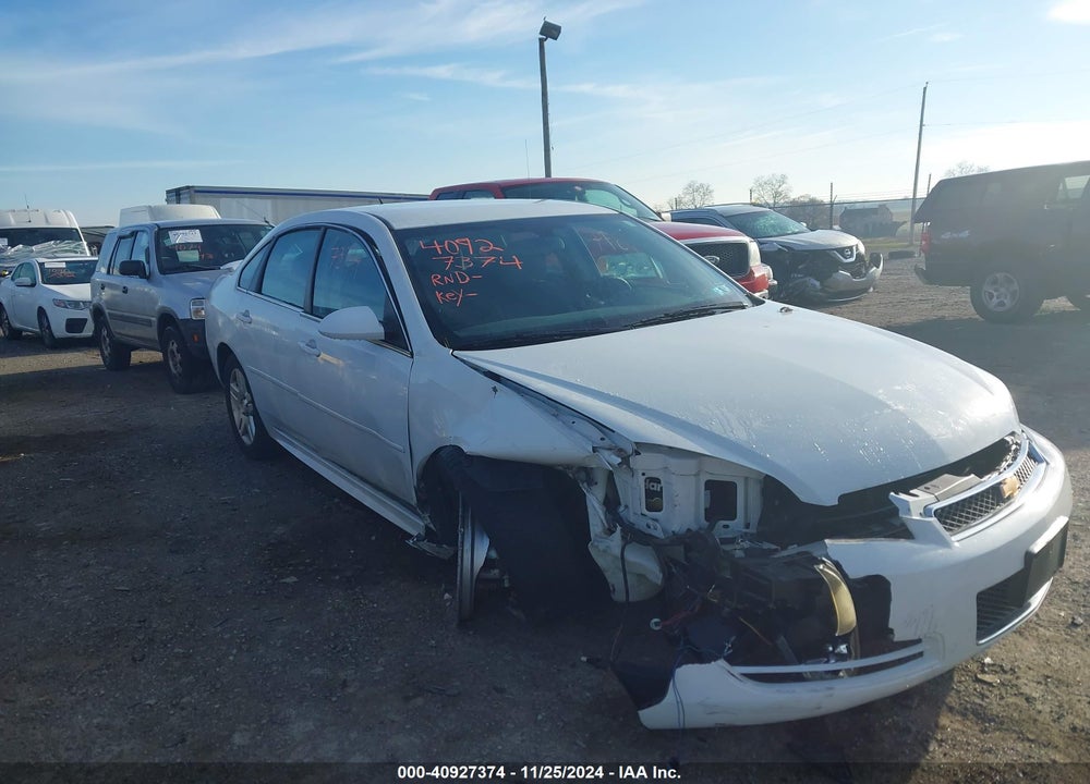 2012 CHEVROLET IMPALA LT VIN: 2G1WG5E39C1150762