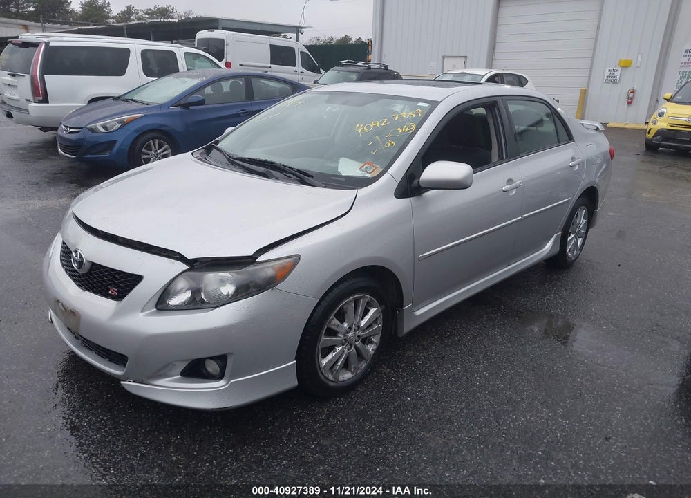 2009 TOYOTA COROLLA S VIN: 1NXBU40E29Z078135