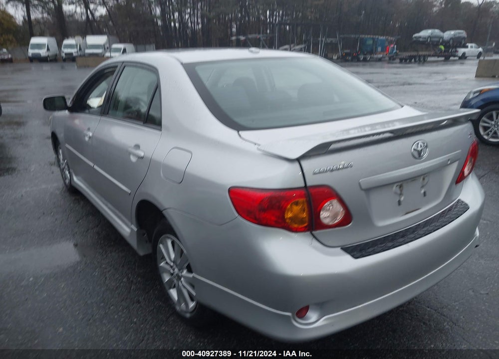 2009 TOYOTA COROLLA S VIN: 1NXBU40E29Z078135