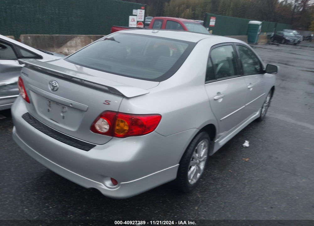 2009 TOYOTA COROLLA S VIN: 1NXBU40E29Z078135