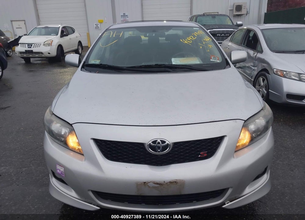 2009 TOYOTA COROLLA S VIN: 1NXBU40E29Z078135