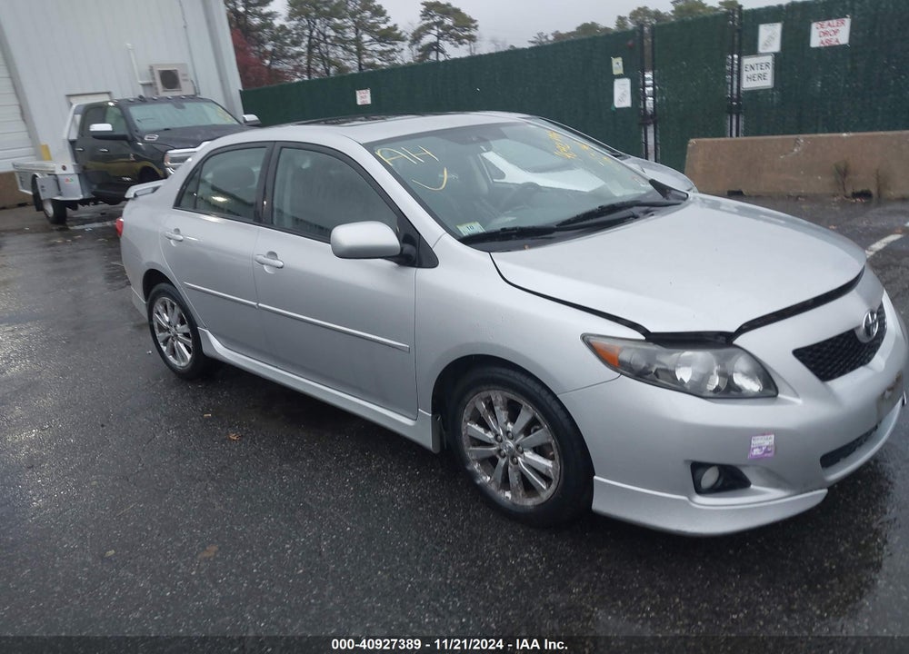 2009 TOYOTA COROLLA S VIN: 1NXBU40E29Z078135