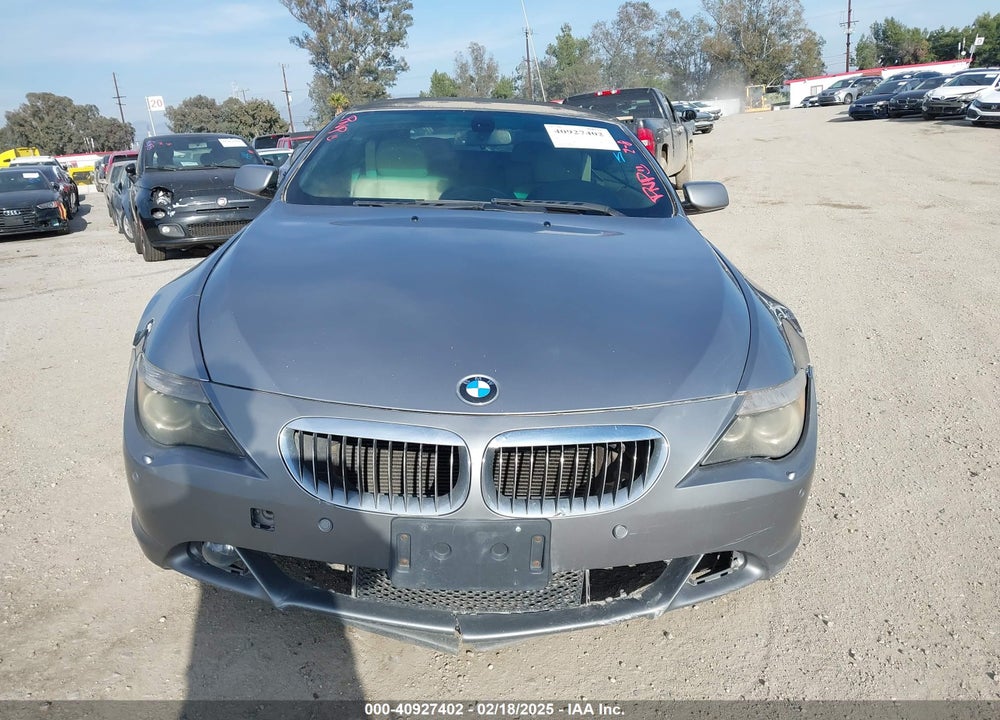 2007 BMW 650I VIN: WBAEK13547CN82672
