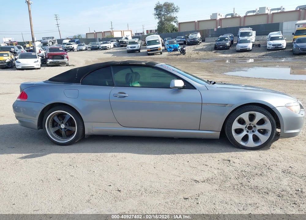 2007 BMW 650I VIN: WBAEK13547CN82672