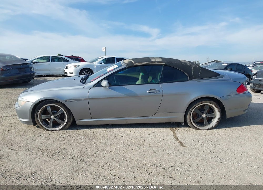 2007 BMW 650I VIN: WBAEK13547CN82672