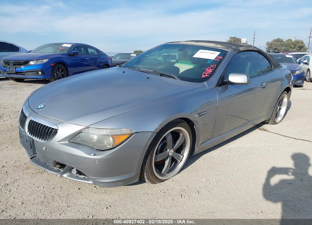 2007 BMW 650I VIN: WBAEK13547CN82672