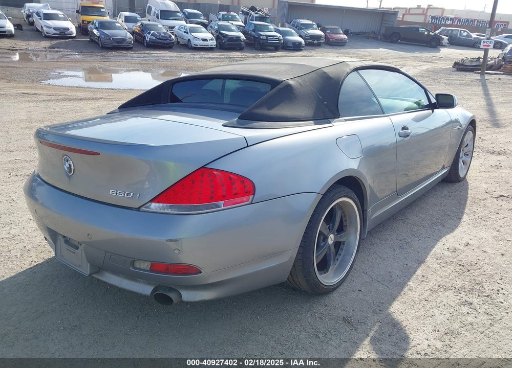 2007 BMW 650I VIN: WBAEK13547CN82672