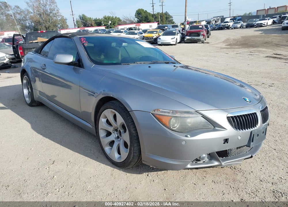 2007 BMW 650I VIN: WBAEK13547CN82672
