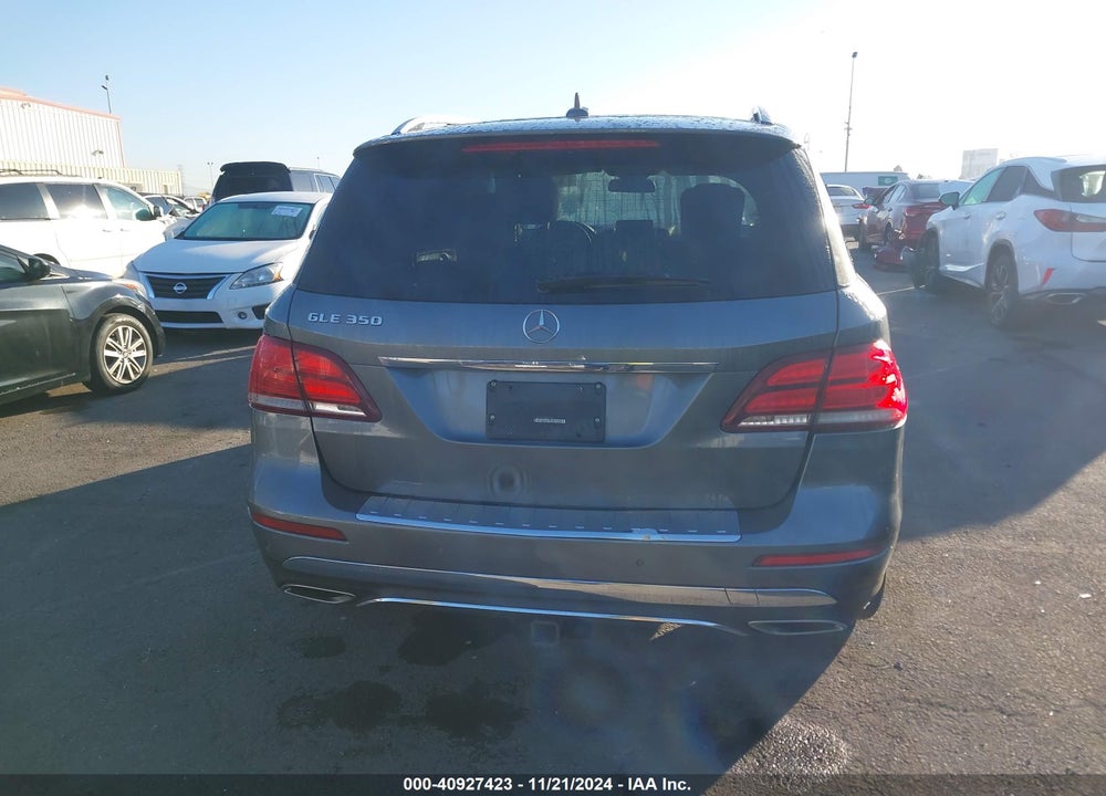 2017 MERCEDES-BENZ GLE 350 VIN: 4JGDA5JB0HA825906