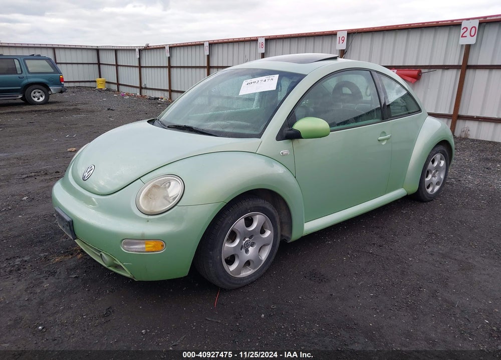 2002 VOLKSWAGEN NEW BEETLE GLS VIN: 3VWCK21C42M402015