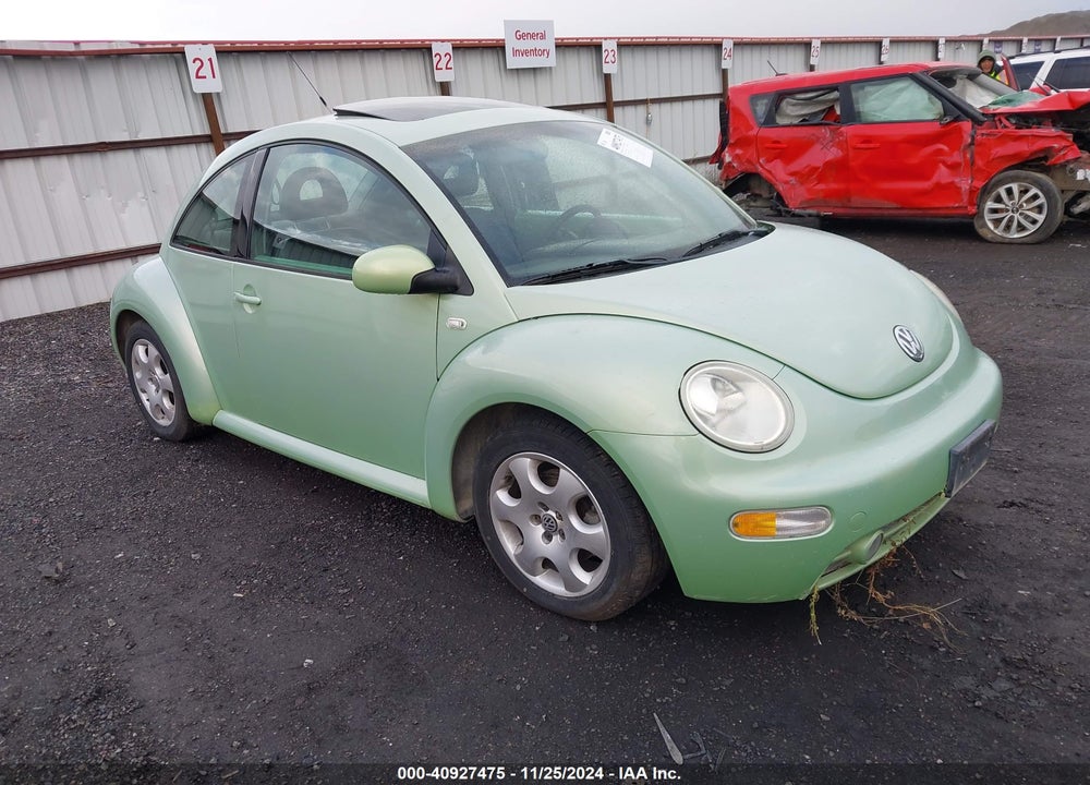 2002 VOLKSWAGEN NEW BEETLE GLS VIN: 3VWCK21C42M402015