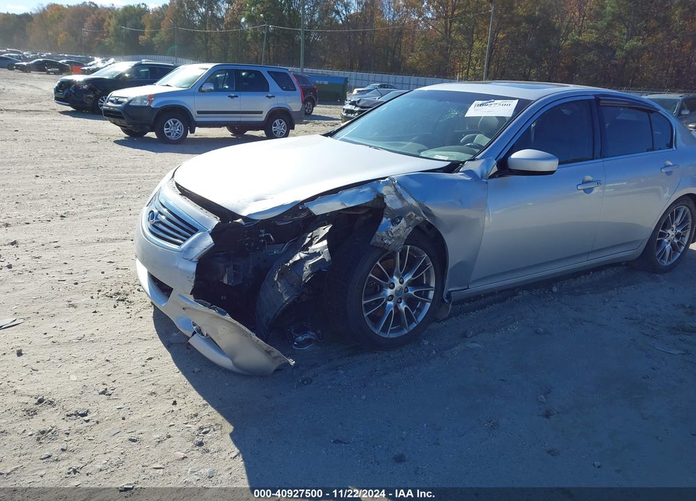 2012 INFINITI G37 JOURNEY VIN: JN1CV6AP0CM935239