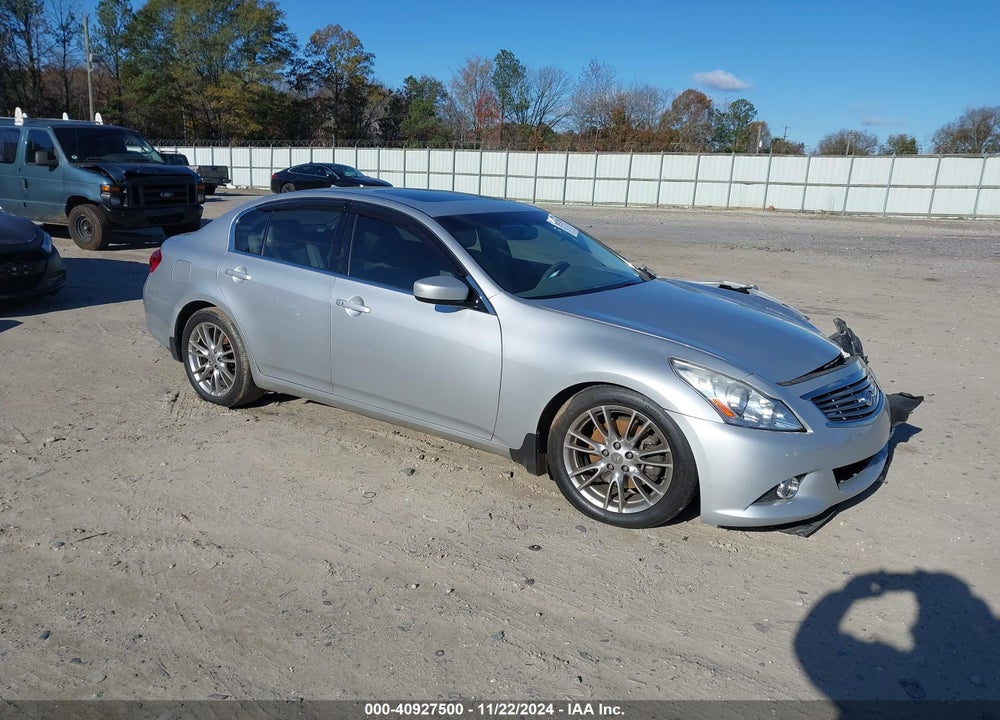2012 INFINITI G37 JOURNEY VIN: JN1CV6AP0CM935239