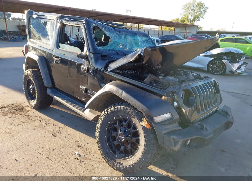 2018 JEEP WRANGLER SPORT S 4X4 VIN: 1C4GJXAG8JW173554