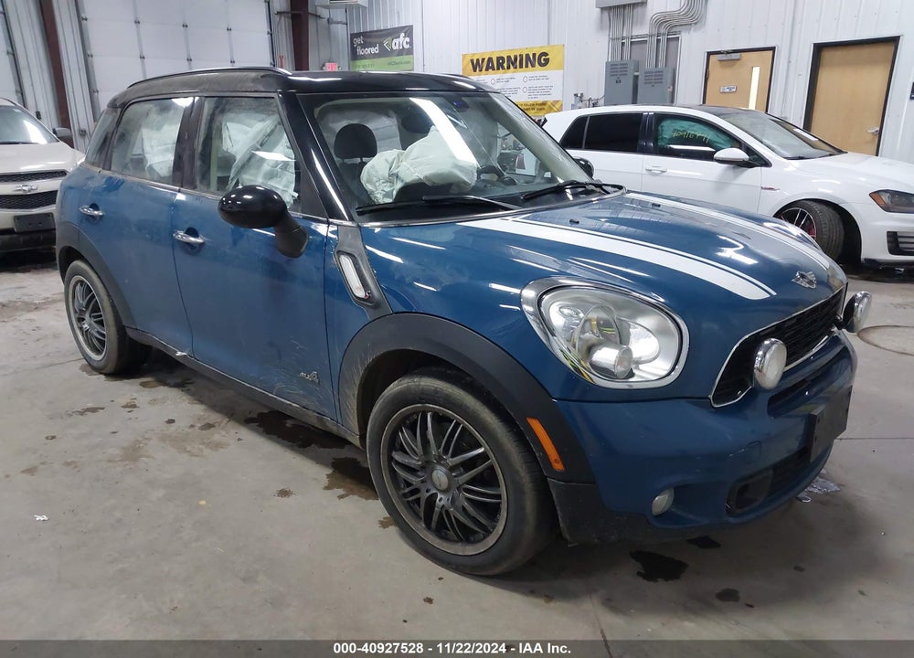 2012 MINI COOPER S COUNTRYMAN VIN: WMWZC5C56CWL56583