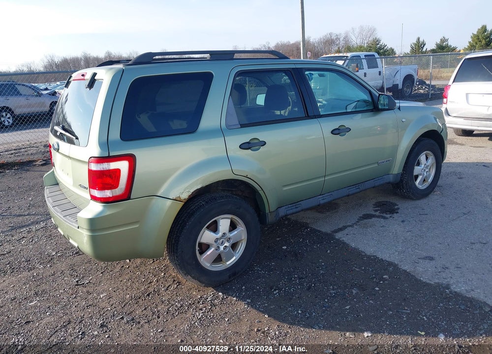 2008 FORD ESCAPE XLT VIN: 1FMCU93178KD74241