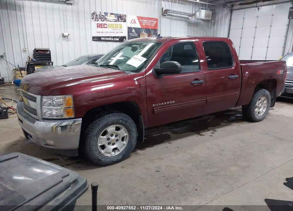 2013 CHEVROLET SILVERADO 1500 LT VIN: 3GCPKSE72DG362648