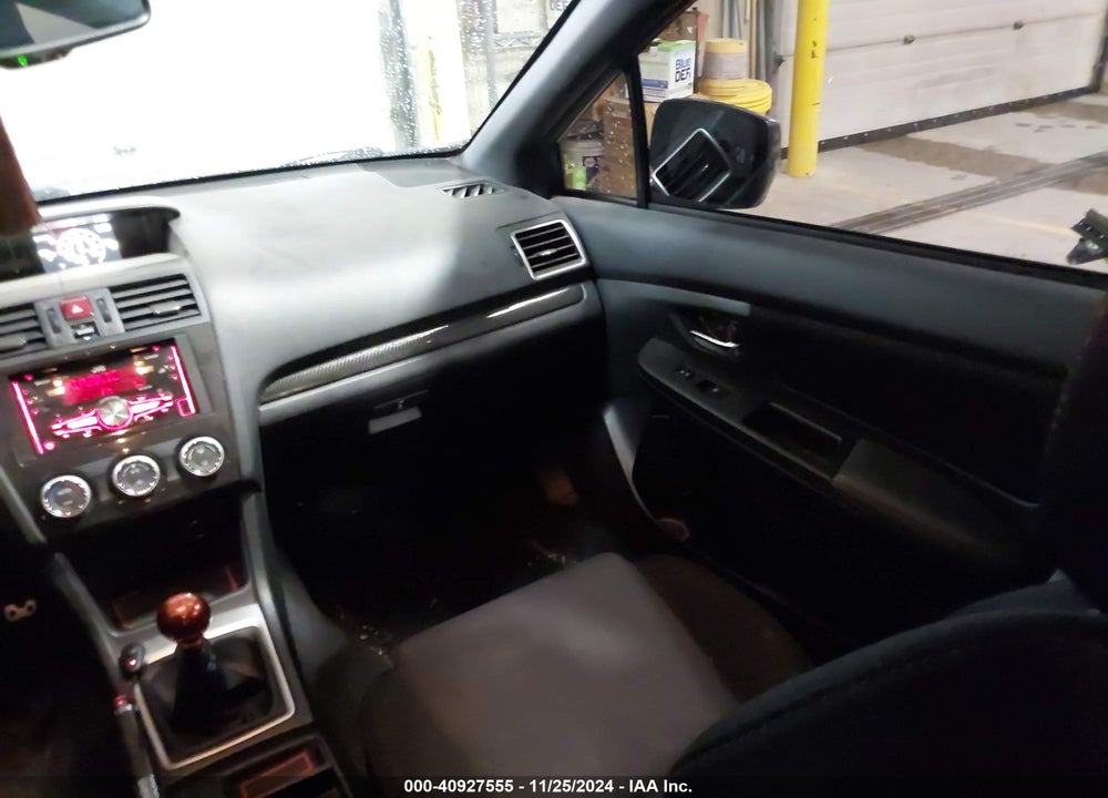 2015 SUBARU WRX PREMIUM VIN: JF1VA1D66F9802828