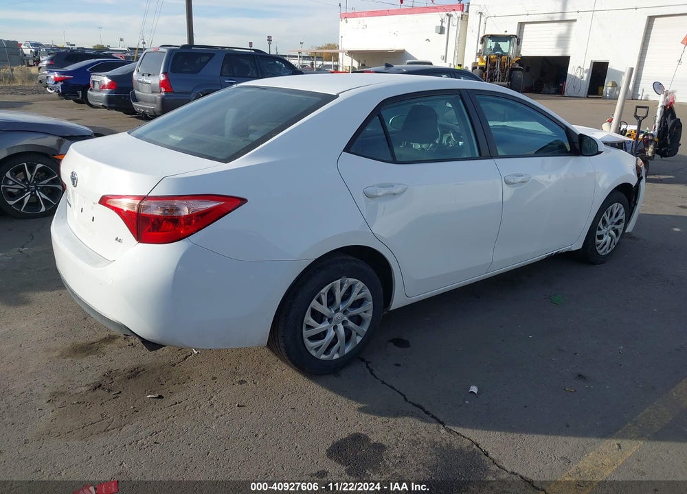 2019 TOYOTA COROLLA LE VIN: 5YFBURHE2KP897011