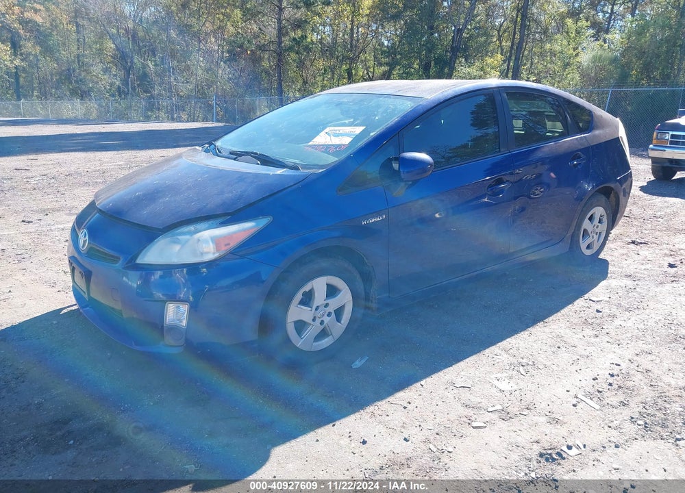 2011 TOYOTA PRIUS TWO VIN: JTDKN3DU3B1432863