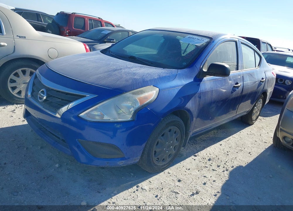 2015 NISSAN VERSA 1.6 S+ VIN: 3N1CN7AP9FL865180