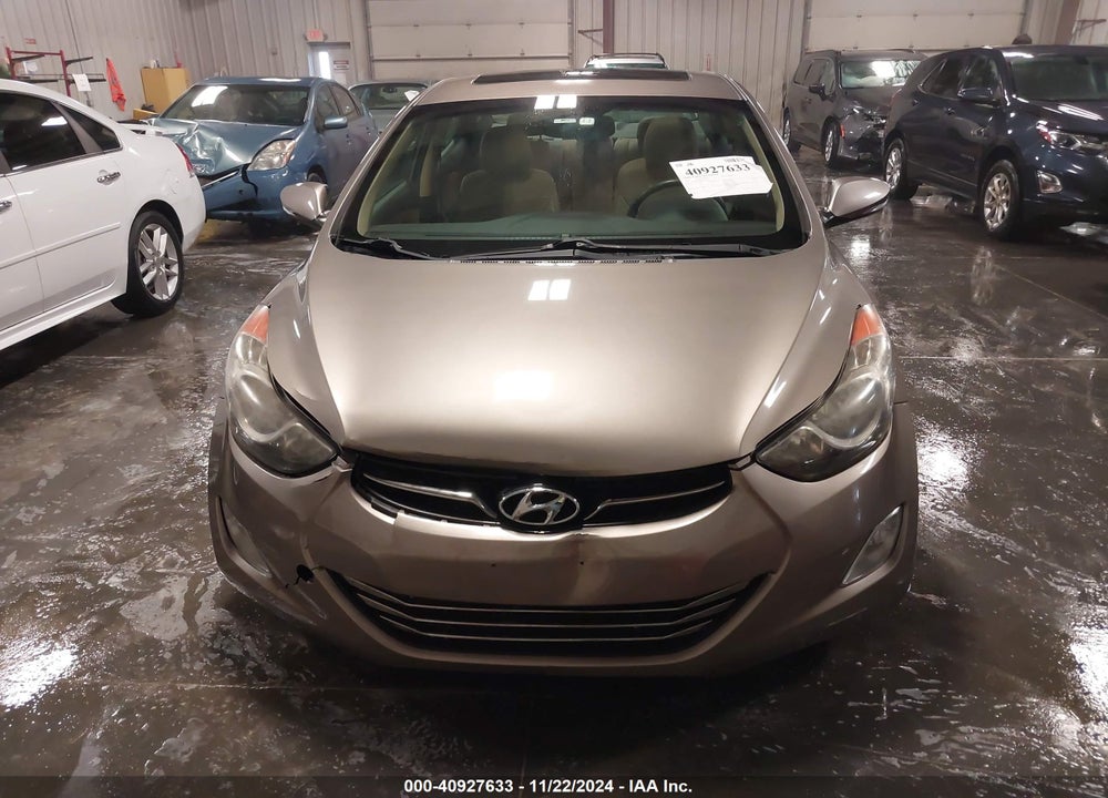 2013 HYUNDAI ELANTRA LIMITED VIN: 5NPDH4AE0DH377349
