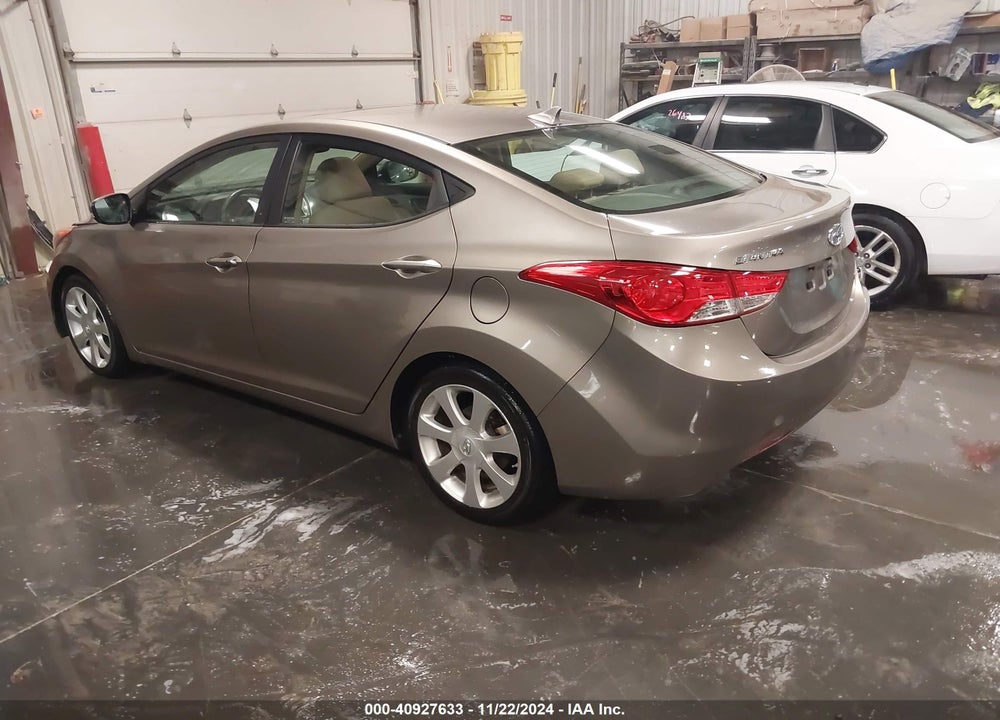 2013 HYUNDAI ELANTRA LIMITED VIN: 5NPDH4AE0DH377349