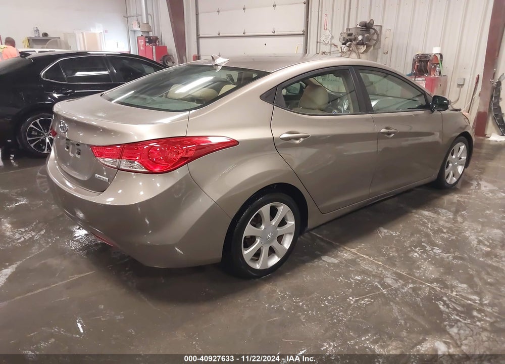 2013 HYUNDAI ELANTRA LIMITED VIN: 5NPDH4AE0DH377349