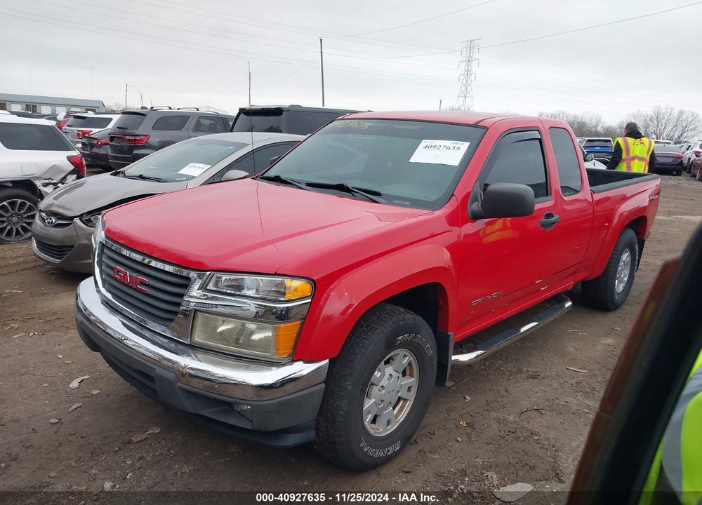2004 GMC CANYON SLE VIN: 1GTDS196548218385