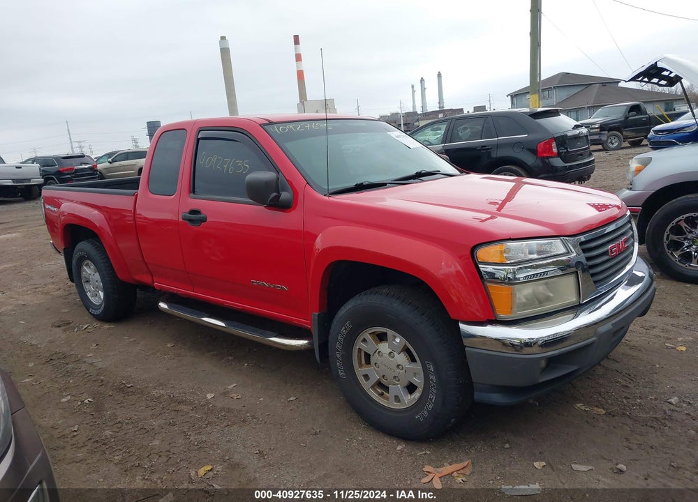 2004 GMC CANYON SLE VIN: 1GTDS196548218385