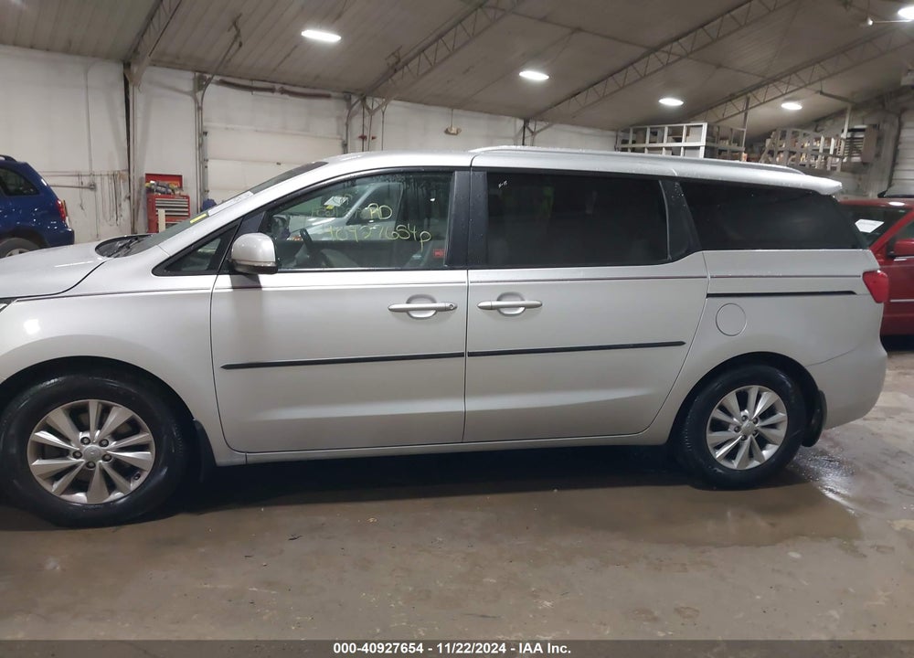 2016 KIA SEDONA LX VIN: KNDMB5C1XG6188062