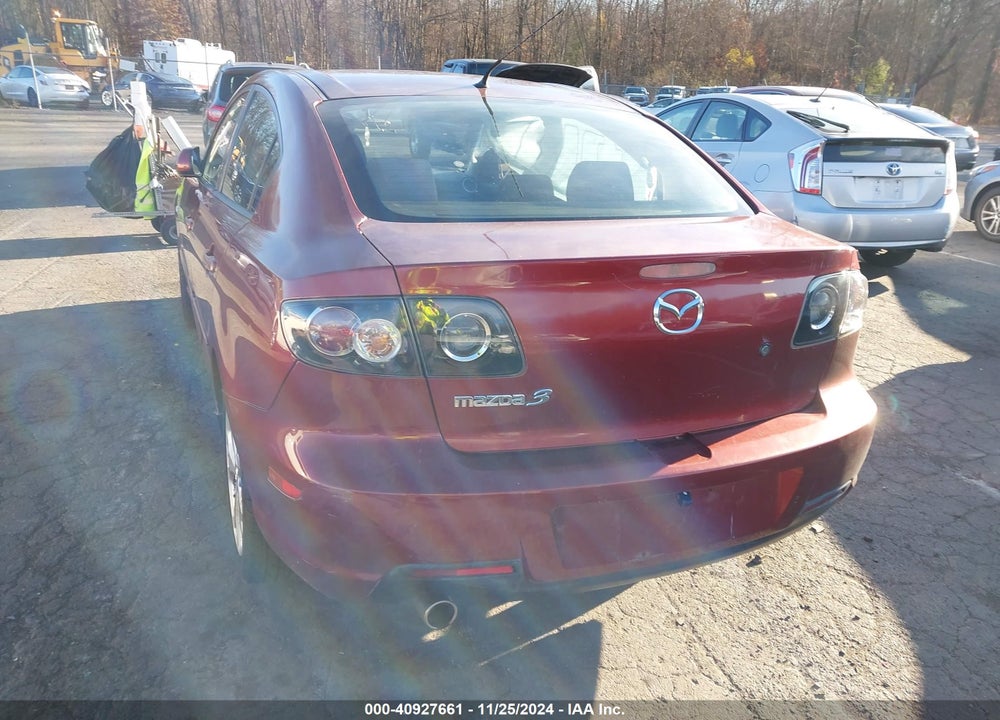 2008 MAZDA 3 S TOURING VIN: JM1BK324381186935