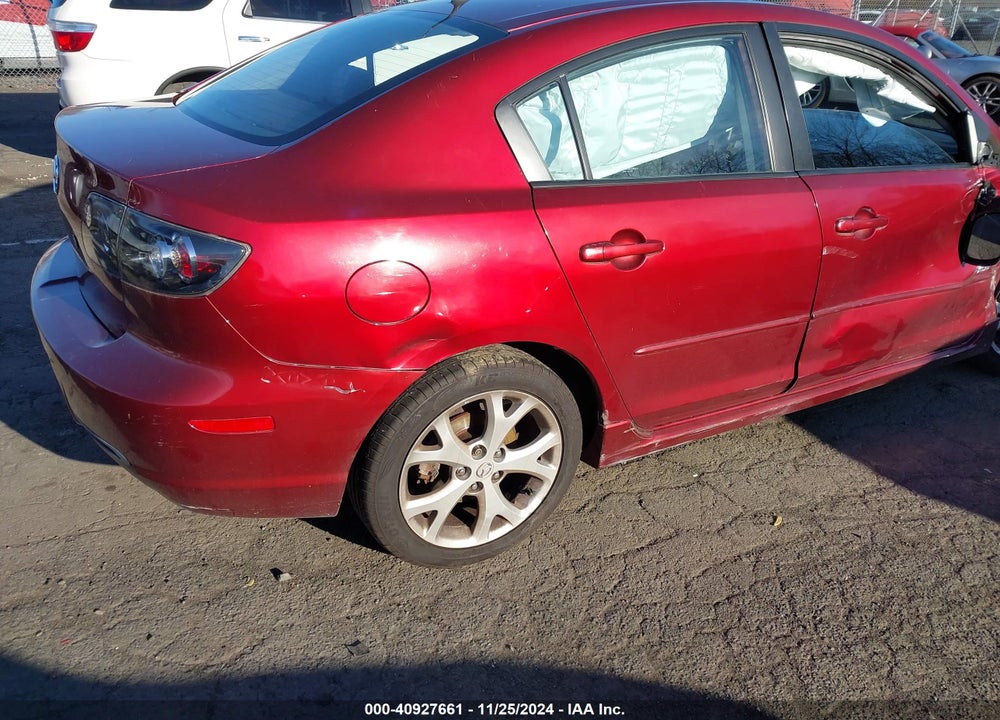 2008 MAZDA 3 S TOURING VIN: JM1BK324381186935