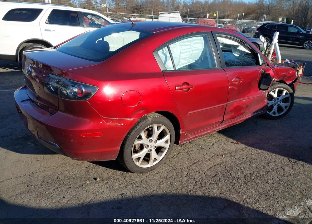 2008 MAZDA 3 S TOURING VIN: JM1BK324381186935