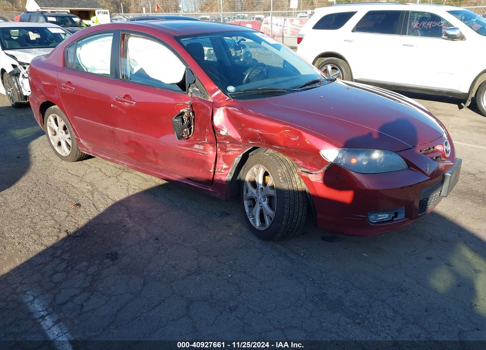 2008 MAZDA 3 S TOURING VIN: JM1BK324381186935