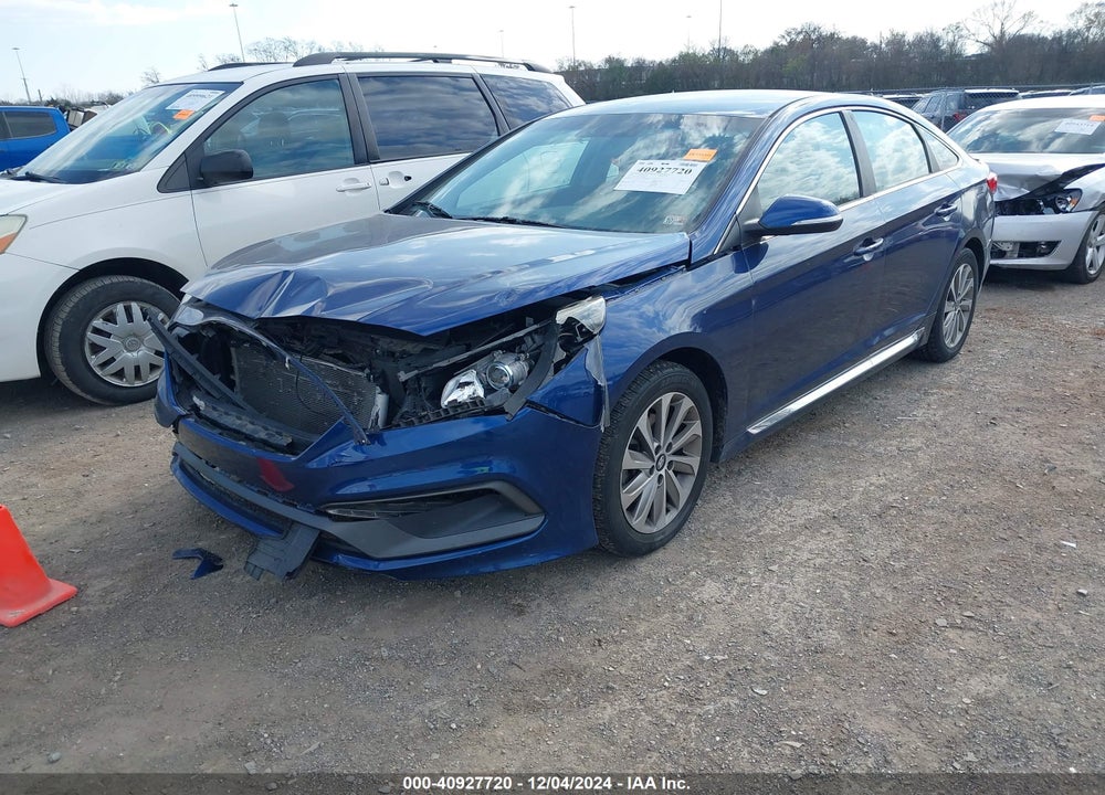 2015 HYUNDAI SONATA SPORT VIN: 5NPE34AF0FH088082