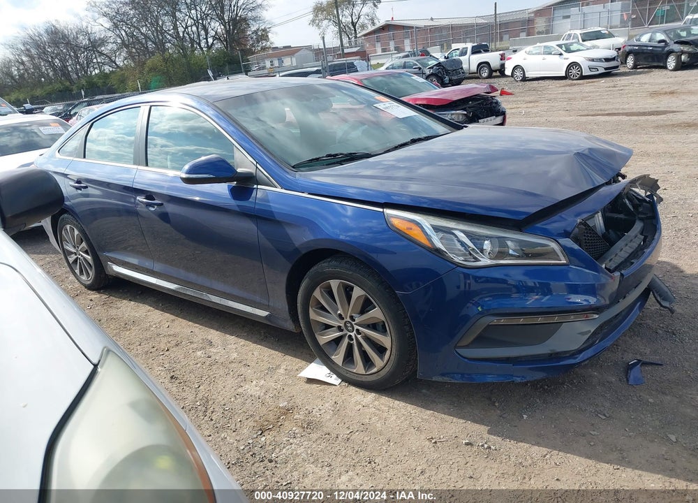2015 HYUNDAI SONATA SPORT VIN: 5NPE34AF0FH088082