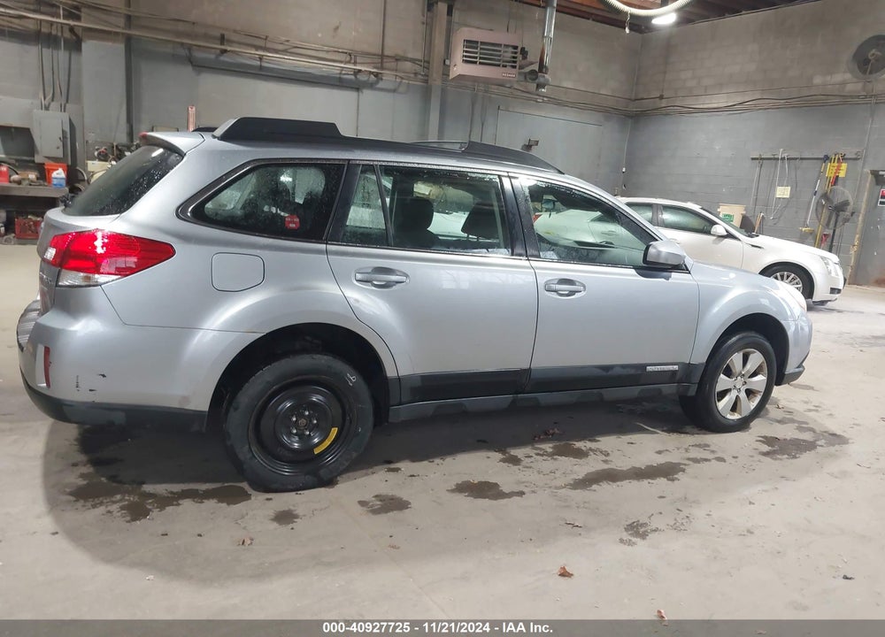 2012 SUBARU OUTBACK 2.5I VIN: 4S4BRBAC6C3260534