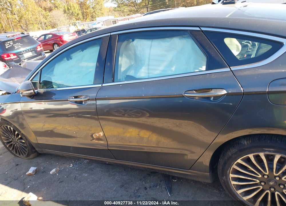 2017 FORD FUSION SE VIN: 3FA6P0HD6HR220807