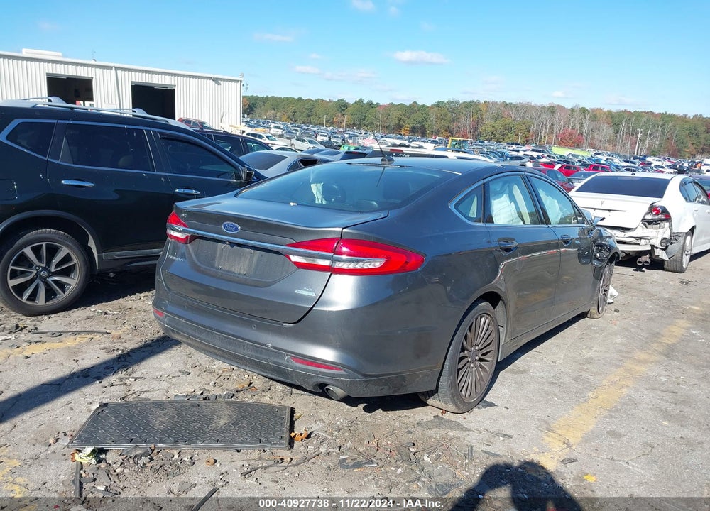 2017 FORD FUSION SE VIN: 3FA6P0HD6HR220807